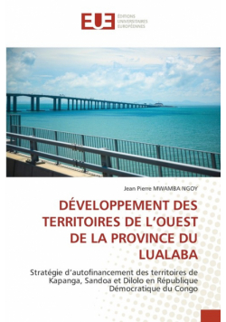 Développement Des Territoires De L'ouest De La Province Du Lualaba