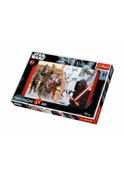 Puzzle Star Wars Dwie strony mocy 260