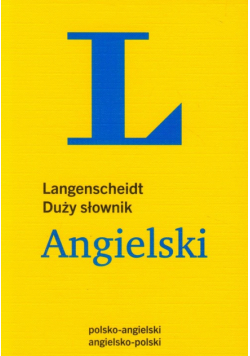 Langenscheidt. Duży słownik angielski