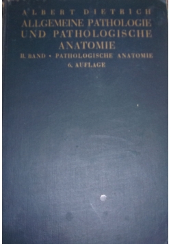Allgemeine Pathologie und pathologische Anatomie, 1941r.