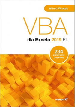 VBA dla Excela 2019 PL 234 praktyczne przykłady