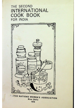 The Second International Cook Book for India