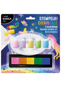 Stempelki cieniujące z szablonami KIDEA