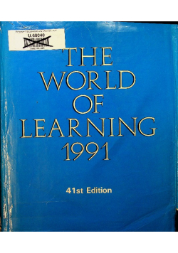 The world of learning 1994