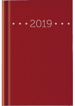 Kalendarz 2019 B6 Caribe rubinowy