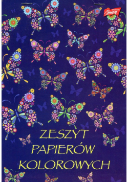 Zeszyt papierów kolorowych A5 10 kartek