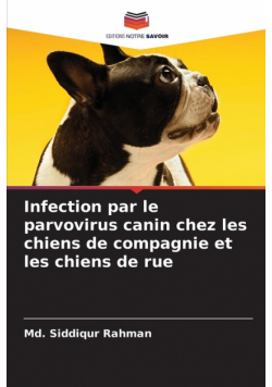 Infection par le parvovirus canin chez les chiens de compagnie et les chiens de rue