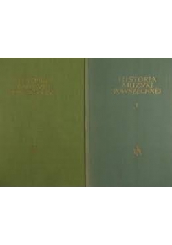 Historia muzyki powszechnej tom I-II