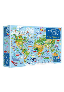 Atlas + Puzzle 300 The World