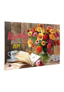 Kalendarz 2019 KA-8 Kwiaty AVANTI