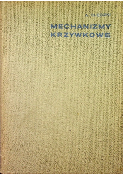 Mechanizmy krzywkowe