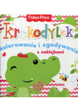 Fisher Price Kolorowanka podłogowa Krokodylek