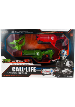 Pistolety na podczerwień Call of Life  + maski