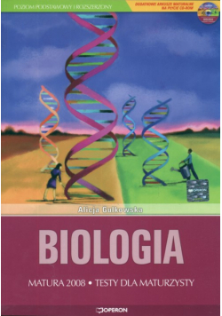 Biologia Matura 2008 Testy z płytą CD