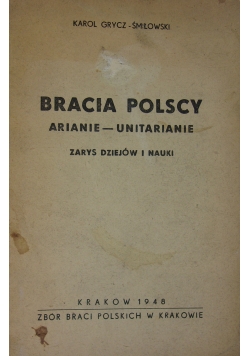 Bracia polscy Arianie-Unitarianie, 1848r.