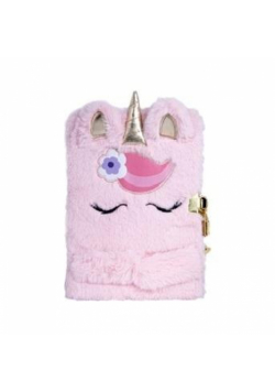 Pamiętnik z kłódką A5/80K Fluffy Unicorn ASTRA