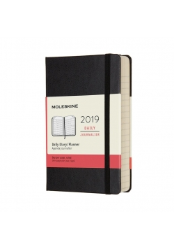 Kalendarz 2019 dzienny 12MP tw. czarny