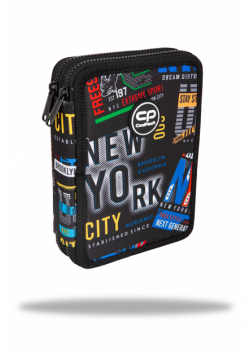 Piórnik 2-komorowy z wyposażeniem Coolpack Jumper XL big city