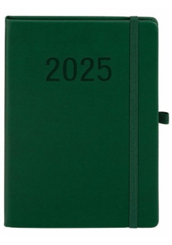 Kalendarz 2025 A6 Memofix TDW zielony