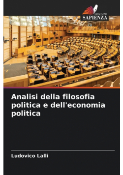 Analisi della filosofia politica e dell'economia politica