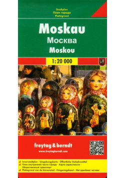 Moskwa plan miasta 1:20 000