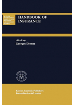 Handbook Of Insurance