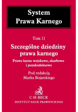 Szczególne dziedziny prawa karnego