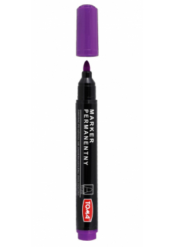Marker permanentny Toma 202 fioletowy 10 sztuk