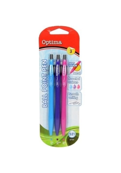 Długopis Soft Touch 521 pastelowe OPTIMA