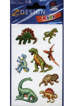 Naklejki Z Design Kids Dinozaury