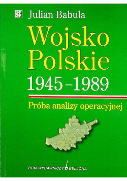 Wojsko polskie 1945 - 1989