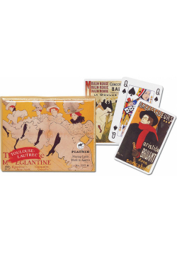 Karty do gry Piatnik 2 talie Toulouse-Lautrec