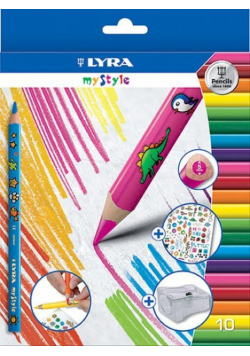 Lyra Kredki My Style 10 sztuk
