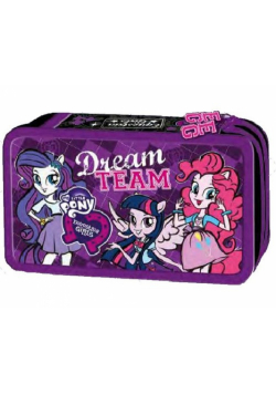 Piórnik podwójny z wyposażeniem Equestria Girls Dream Team