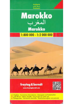 Maroko mapa 1:800 000 / 1:2 000 000 Freytag & Berndt