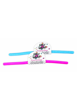 Sznurek antystresowy z brokatem Powerstring 1 szt. mix