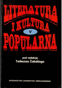 Literatura i kultura popularna V