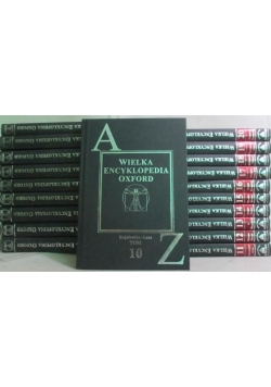 Wielka Encyklopedia Oxford, 19 tomów (brak tomu 9 )