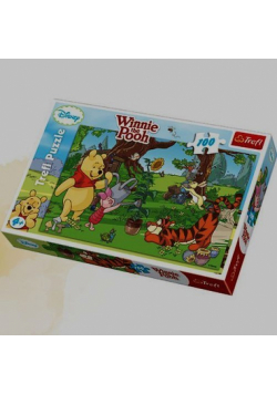 Winnie the Pooh Puzzle 100 Słonecznik