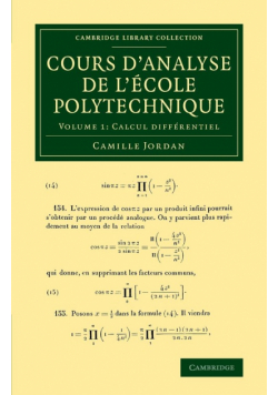 Cours D'Analyse de L'Ecole Polytechnique
