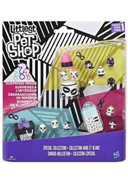 Littlest Pet Shop Black&White zestaw 3