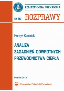 Analiza zagadnień odwrotnych przewodnictwa ciepła