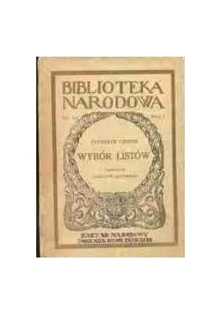 Wybór Listów ,1949r.