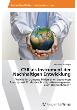 CSR als Instrument der Nachhaltigen Entwicklung