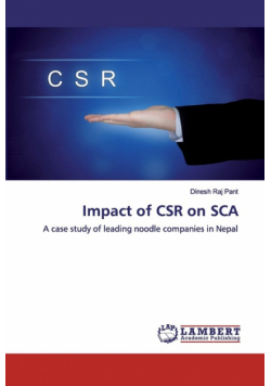 Impact of CSR on SCA