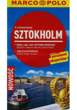 Sztokholm Przewodnik Marco Polo z atlasem miasta