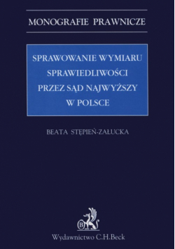 Sprawozdanie wymiaru sprawiedliwości przez Sąd Najwyższy w polsce