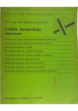 Lekkie konstrukcje oporowe