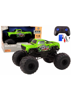 Duże auto terenowe 2.4G R/C 1:6 zielony
