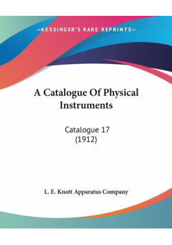 A Catalogue Of Physical Instruments